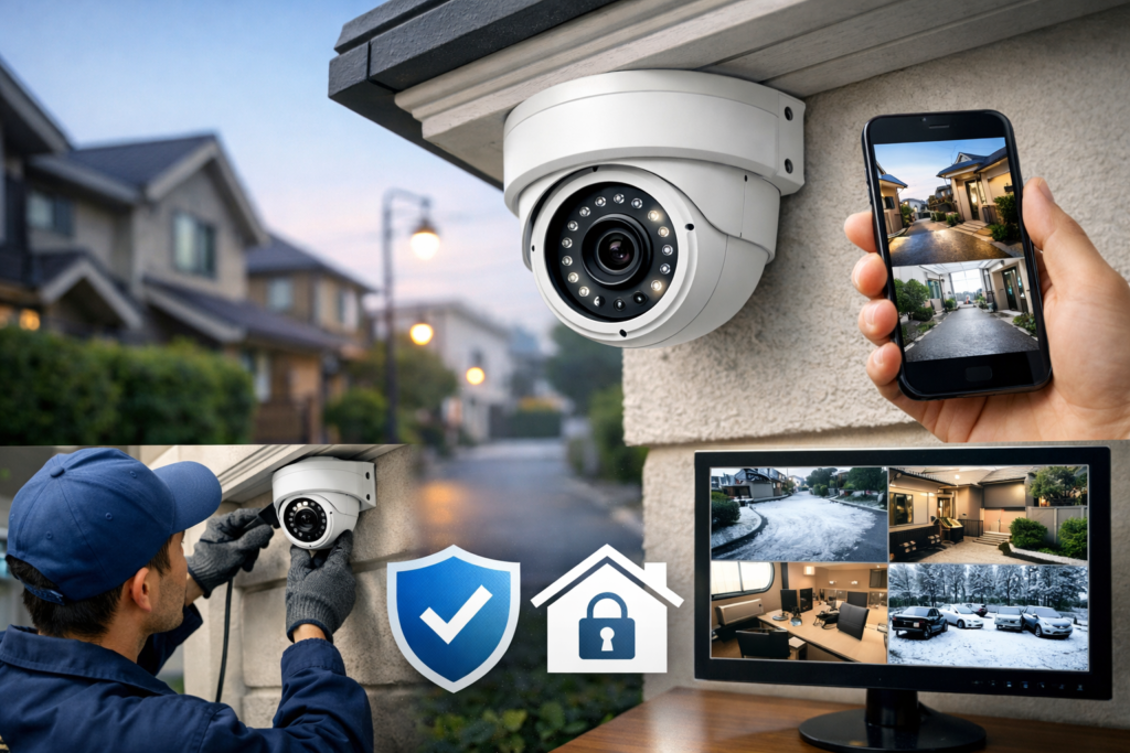 冬に備える！防犯カメラ